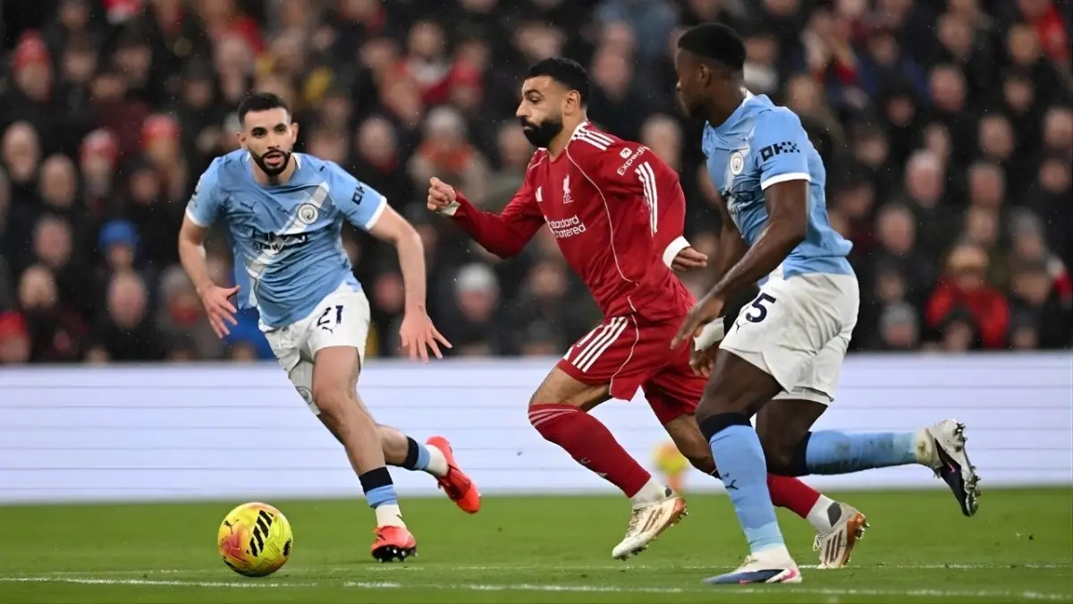 Liverpool Gagal Tembus Lima Besar Usai Kalah 1-2 dari Manchester City