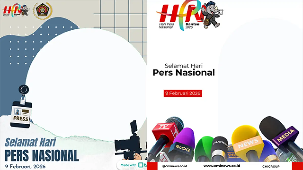 25 Link Twibbon Hari Pers Nasional 2026, Gratis Tinggal Download!