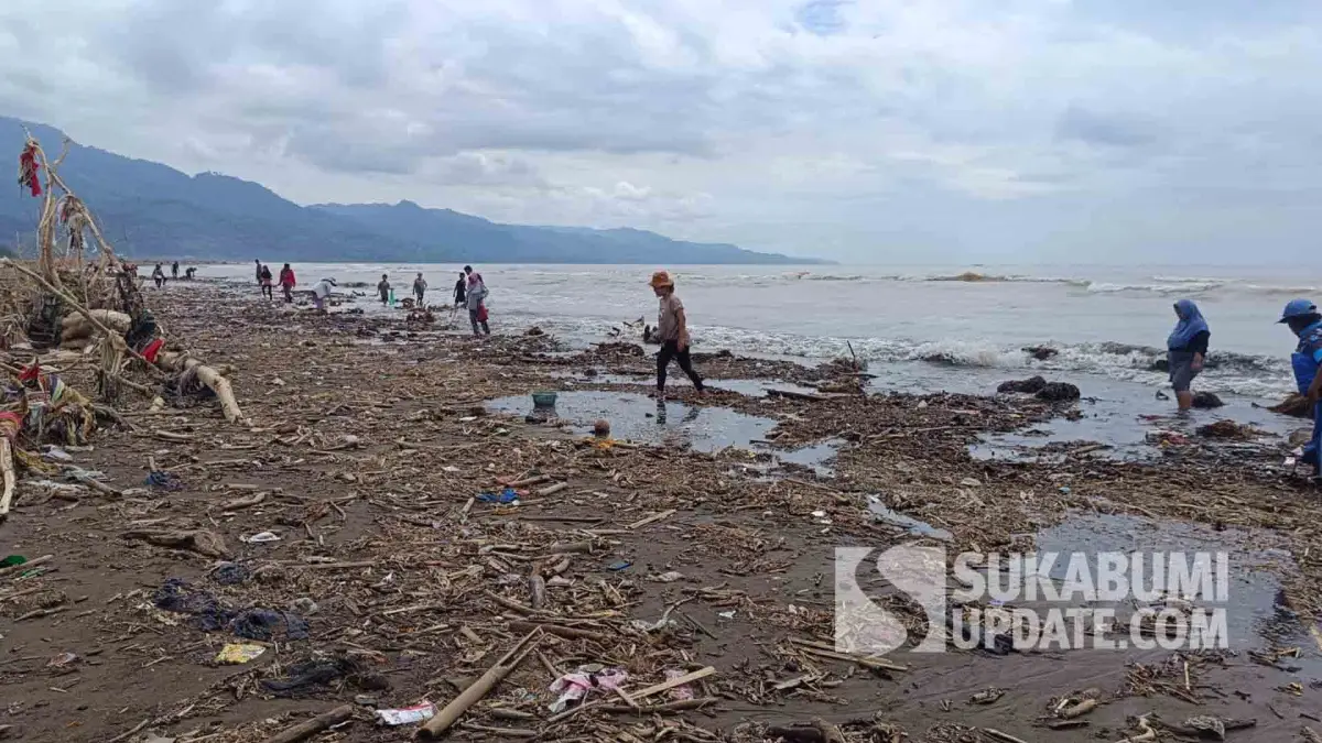 Sambut Instruksi Presiden, Dispar Sukabumi Siapkan Sistem Atasi Sampah di Pantai