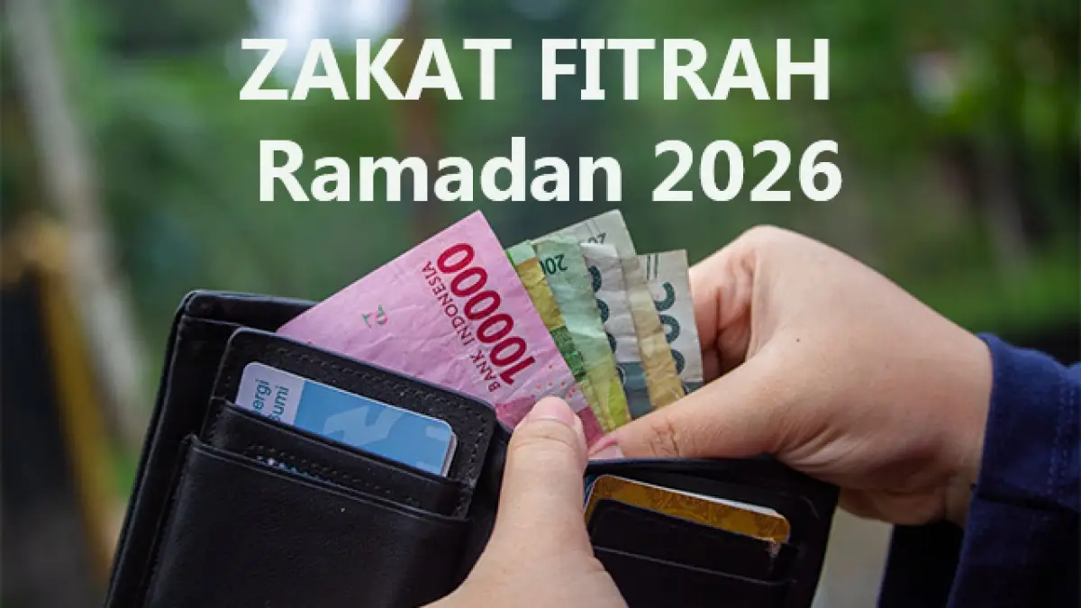 Ramadan 2026 BAZNAS Tetapkan: Zakat Fitrah Rp50 Ribu dan Fidyah Rp65 Ribu Per Jiwa