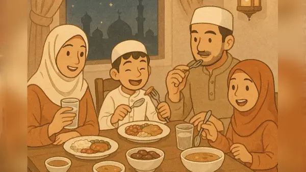 Ilustrasi AI: Jadwal imsakiyah ramadan 2026 untuk Sukabumi dan sekitarnya (Sumber: copilot)