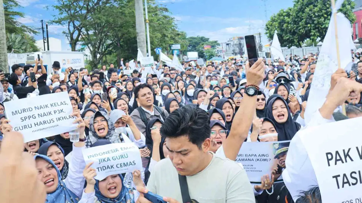 Ratusan Guru Madrasah Sukabumi Siap Ikut Aksi Damai ke Jakarta, Tuntut Keadilan Status PPPK
