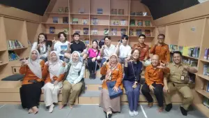 Diarpus Kabupaten Sukabumi terima kunjungan akademik dalam rangka Geopark Exchange Program (Sumber: diarpus)