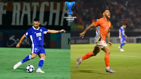 Persib Bandung gagal meraih kemenangan setelah kalah dari tuan rumah Ratchaburi FC dengan skor 3-0 (Sumber: Instagram/@persib & @rbfcofficial_)