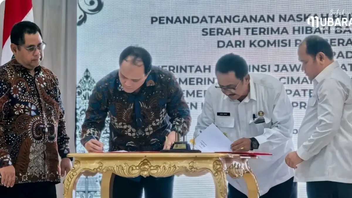 Kabupaten Sukabumi Terima Hibah Aset Rp780 Juta dari KPK RI