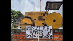 Mahasiswa desak evakuasi kinerja UPTD II BMPR Provinsi Jawa Barat Wilayah Sukabumi, (Sumber: dok BEM PTNU)