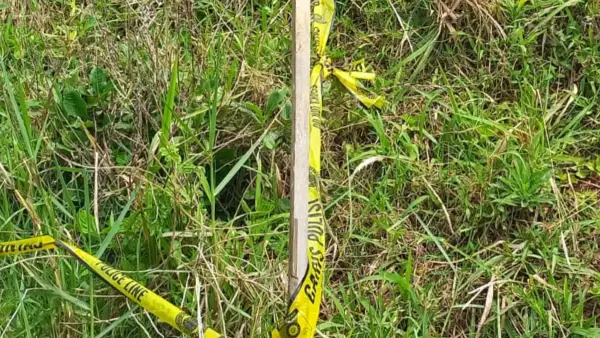 TKP pengeroyokan lansia hingga tewas di Jampangkulon Sukabumi (Sumber: dok warga)