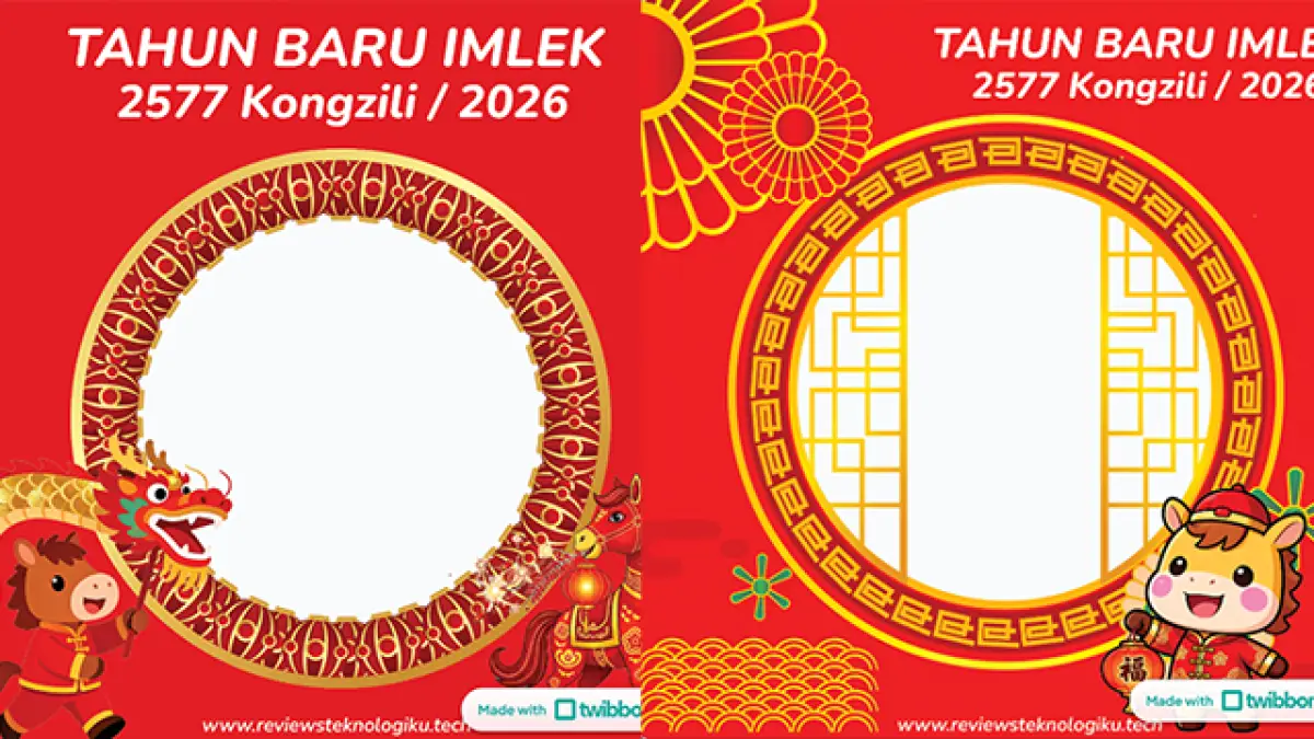 40 Link Twibbon Imlek 2026: Desain Keren, Gratis Tinggal Download!