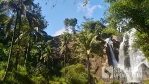 Lokasi yang cocok untuk papajar jelang ramadan di Curug Nangsi yang berlokasi di Desa Sukamukti, Kecamatan Waluran, Kabupaten Sukabumi. (Sumber: SU/Ragil Gilang)
