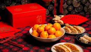 Ilustrasi Makanan Khas Imlek dan Makna Keberuntungannya (Sumber : Freepik)