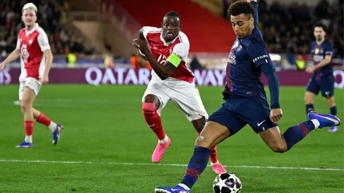 Desire Doue Antarkan Kemenangan PSG atas AS Monaco di Playoff 16 Besar Liga Champions
