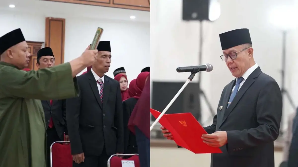 Daftar Nama 86 Kepala Sekolah Baru di Kota Sukabumi yang Dilantik Wali Kota Ayep Zaki