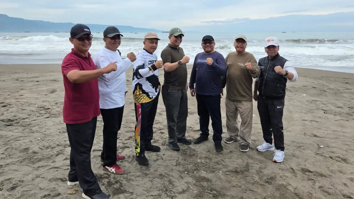 Pesisir Sukabumi Bersih, DPMPTSP Kabupaten Sukabumi: Dukung Iklim Investasi Sehat