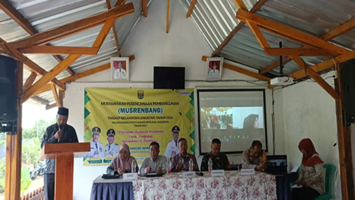 Musrenbang 47 Kecamatan Rampung, Bapperida Sukabumi Catat 1.732 Usulan Prioritas