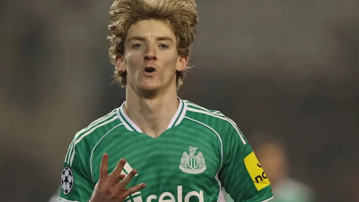 Empat Gol Anthony Gordon Antarkan Newcastle United Bantai Qarabag 6-1