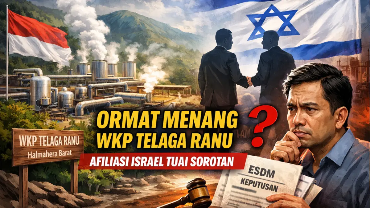 ESDM Tetapkan Ormat Menang WKP Telaga Ranu, Afiliasi Israel Tuai Sorotan