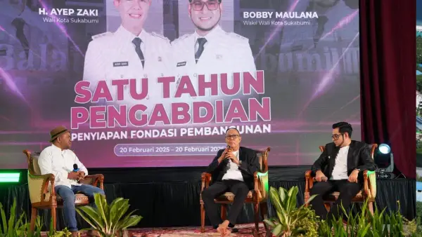 Peringatan Satu Tahun kepemimpinan di Kota Sukabumi | Foto : Dokpim