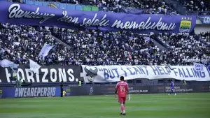 Persib hadapi Persita, tribun selatan GBLA dan VIP Barat Selatan sektor D dan E (Sumber: web/persib.co.id)