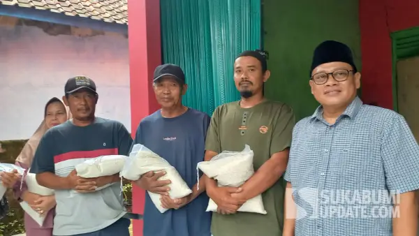 Anggoat DPRD Jawa Barat Muhammad Jaenudin saat Reses II Tahun Sidang 2025–2026 di Cikangkung, Kabupaten Sukabumi | Foto : Ragil Gilang