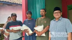 Anggoat DPRD Jawa Barat Muhammad Jaenudin saat Reses II Tahun Sidang 2025–2026 di Cikangkung, Kabupaten Sukabumi | Foto : Ragil Gilang