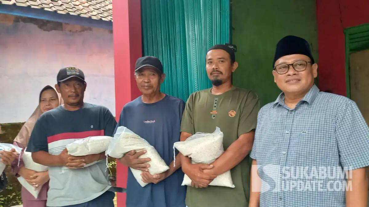Muhammad Jaenudin Serap Aspirasi Warga Ciracap dan Berbagi Beras di Bulan Ramadan