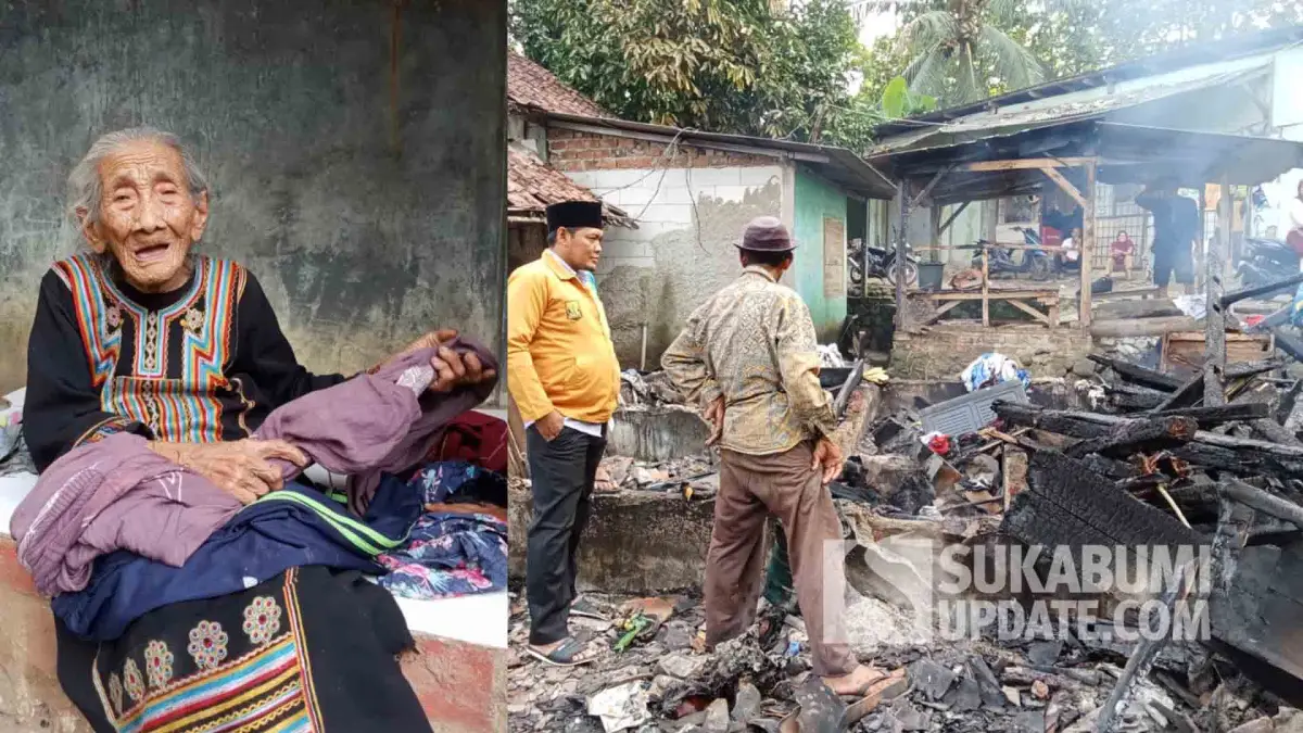 Niat Bakar Ubi untuk Buka Puasa, Rumah Nenek 102 Tahun di Warungkiara Ludes Terbakar
