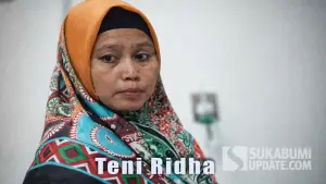 Teni Ridha (47 tahun), tersangka kasus kekerasan terhadap anak tiri yang menyebabkan meninggalnya korban | Foto : generate by chatGPT