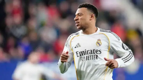 Kylian Mbappe diragukan tampil membela Real Madrid saat pertandingan leg kedua menghadapi Benfica (Sumber: web/espn.com)