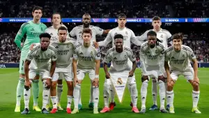 Starting line up Real Madrid saat hadapi Benfica di leg kedua Liga Champions (Sumber: web/realmadrid.com)