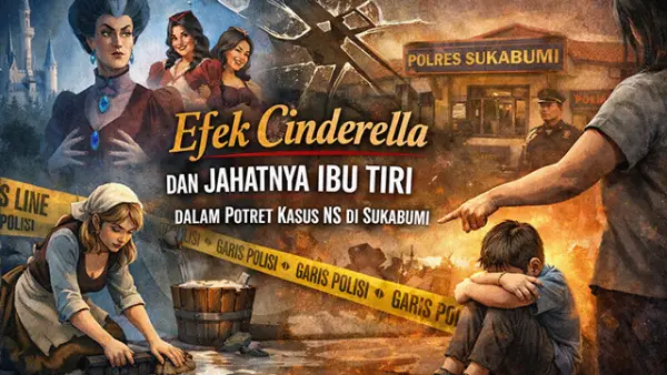 Ilustrasi - Kasus NS di Sukabumi kembali membuka diskusi tentang Efek Cinderella dan kuatnya stereotipe jahatnya ibu tiri. (Sumber : AI/ChatGPT).