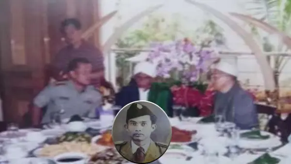 Momen pertemuan Kolonel Gatot Nurmantyo, Tomy Winata dan Lurah Bisri Foto : Dok. Keluarga pak Bisri dari Tedi Ginajar