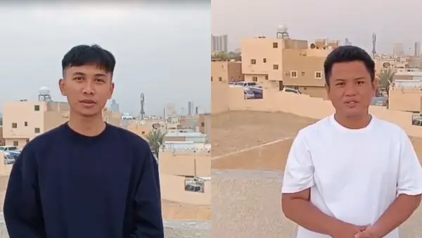 Rizki Perdana dan Muhammad Reza Al-Farez, Pekerja Migran Indonesia sebagai barista profesional di Arab Saudi | Foto : Dok. Istimewa