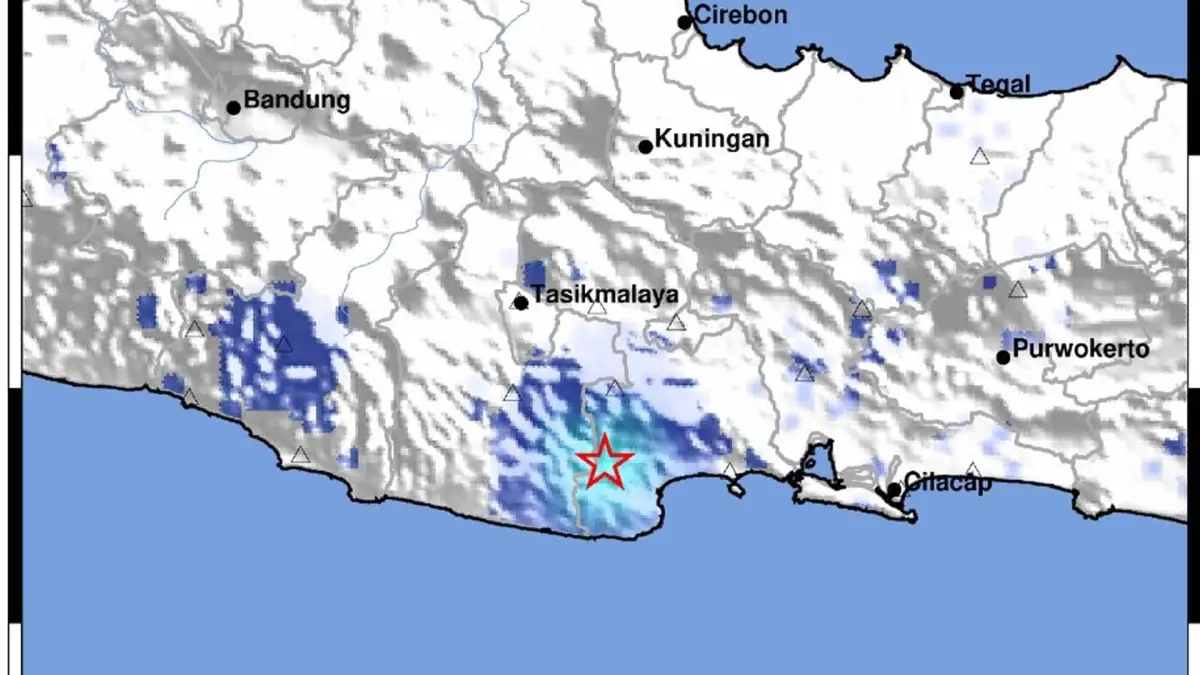Gempa M3,1 Guncang Pangandaran, BMKG: Aktivitas Subduksi Lempeng