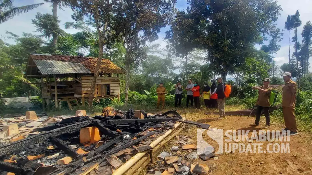 IRT Tewas Terjebak Kebakaran Rumah di Pabuaran Sukabumi