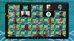 Kegiatan pembinaan ASN Distanhorti Jabar yang dilaksanakan secara daring melalui platform Zoom Meeting, Senin (02/03/2026). (Sumber Foto: IG Distanhorti Jabar)