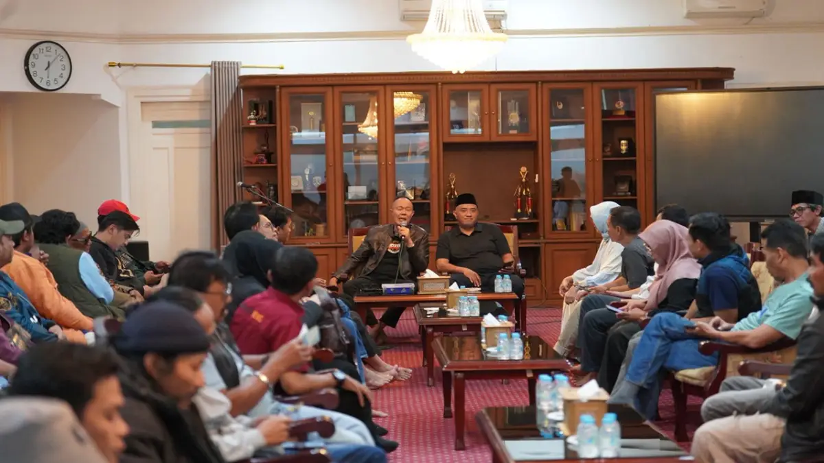 Buka Puasa Bareng Jurnalis, Wali Kota Sukabumi Janjikan BPJS