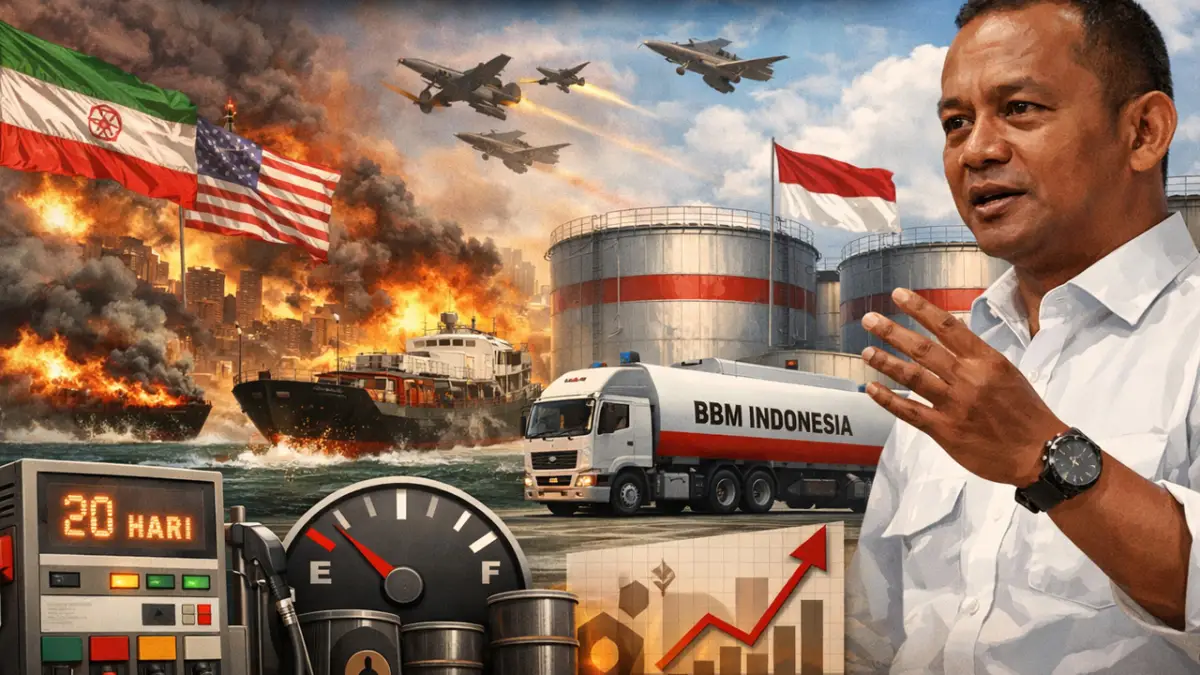 Stok BBM Indonesia Hanya Cukup untuk 20 Hari, Antisipasi Imbas Perang Iran‑Israel‑AS