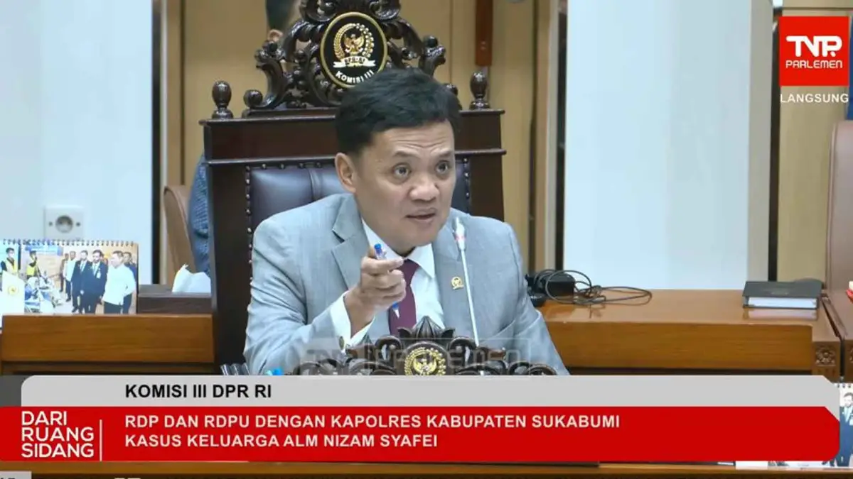 Komisi III DPR Desak Polres Sukabumi Usut Dugaan Pembunuhan Berencana di Kasus NS