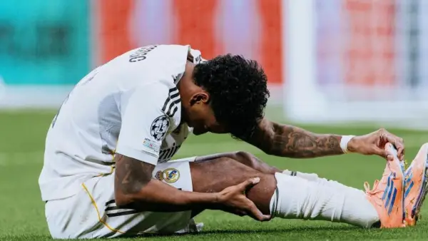 Real Madrid dipastikan kehilangan penyerang muda mereka, Rodrygo yang mengalami robekan ACL (Sumber: Instagram/@rodrygogoes)