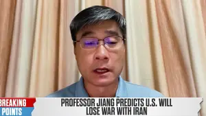 Profesor Jiang memprediksi Amerika Serikat akan kalah dalam perang melawan Iran. (Sumber : Screenshot YouTube/Breaking Point).