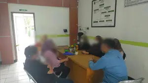 Pendampingan Psikologis yang diberikan oleh DP3A Sukabumi kepada tiga korban asusila. (Sumber : Istimewa.)