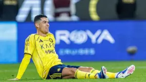 Cedera hamstring Cristiano Ronaldo dikabarkan lebih serius dari yang diperkirakan sebelumnya, ujar pelatih Al Nassr, Jorge Jesus. (Sumber: web/espn.com)