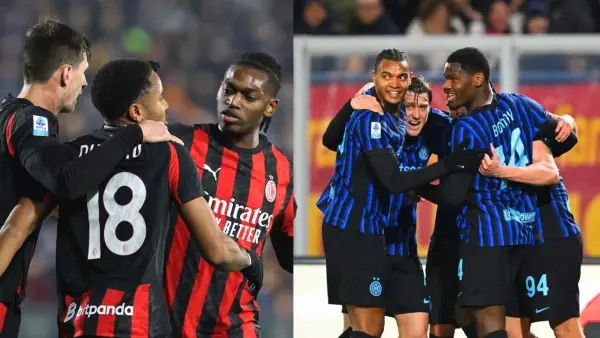 Derby della Madoninna yang mempertemukan AC Milan menghadapi Inter Milan di pekan ke-28 Serie A (Sumber: web/acmilan.com & inter.it)