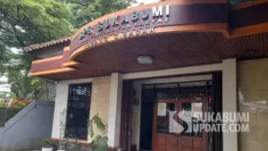 Kantor Perumda BPR Sukabumi Cabang Cibadak. (Sumber Foto: SU/Ibnu)