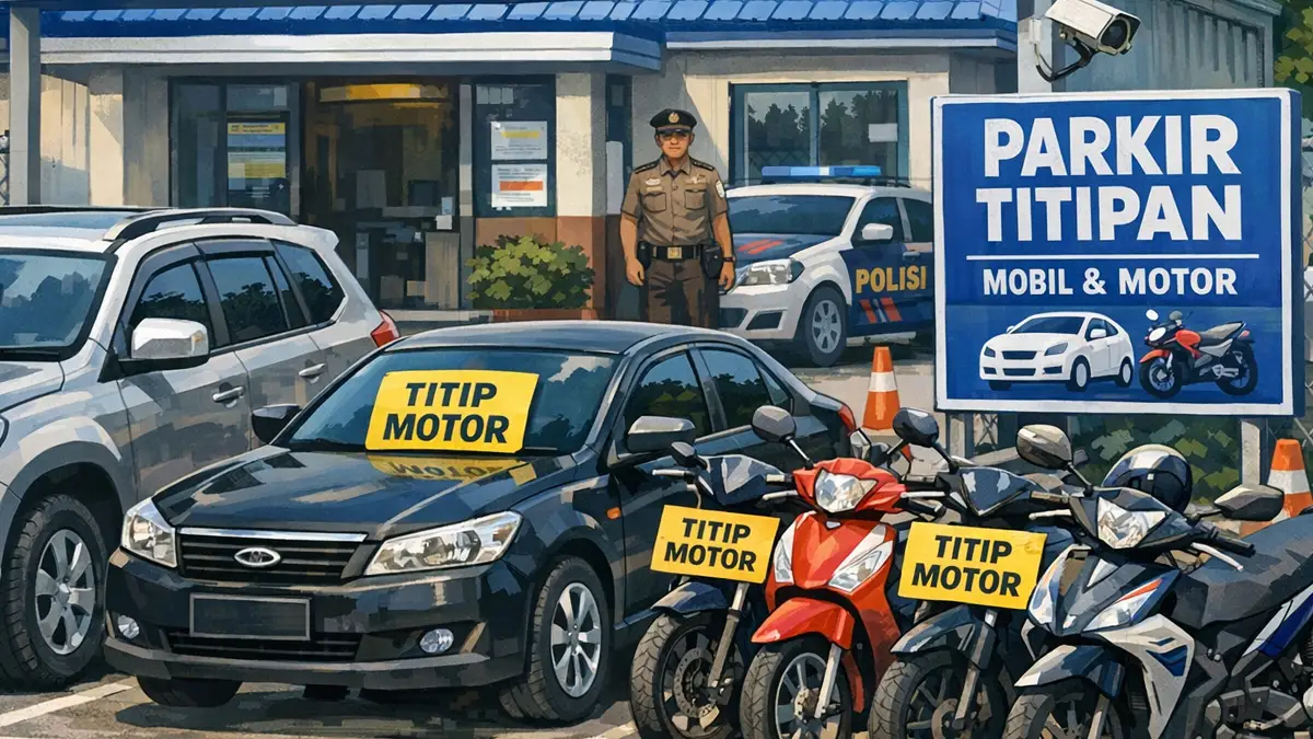Polri Persilahkan Warga yang Mudik Titip Motor dan Mobil di Kantor Polisi Terdekat, Gratis!