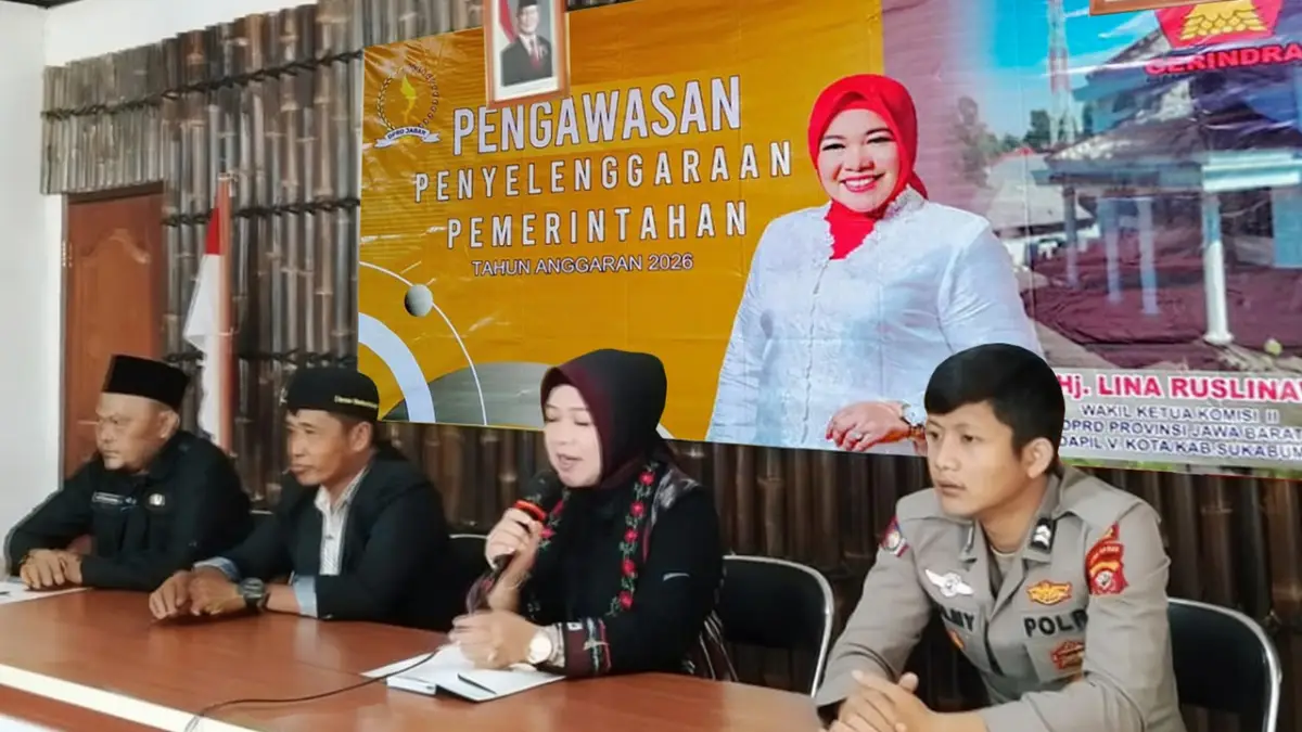 Dukung Produktivitas Petani Sukabumi, Lina Ruslinawati Salurkan Alat Pertanian di Caringin