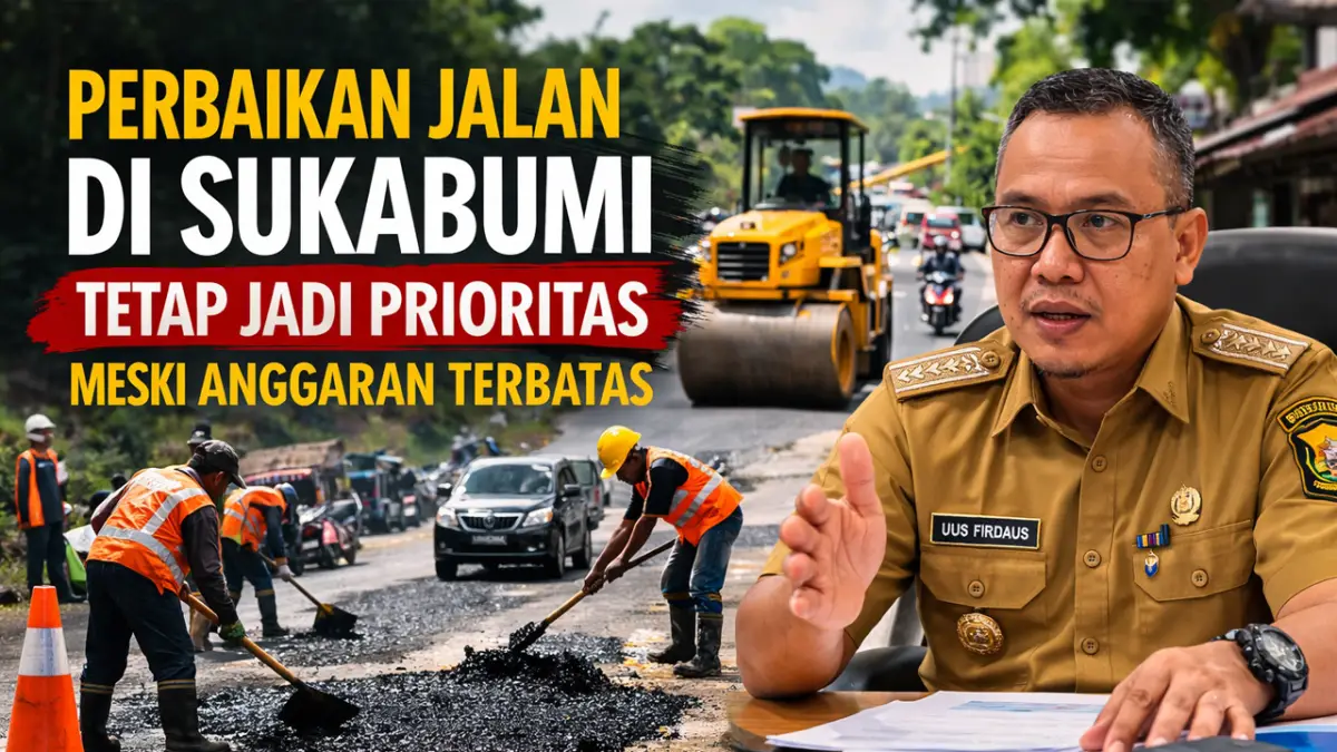 Soal Jalan Rusak di Sukabumi, Kadis PU: Perbaikan Dilakukan Bertahap Sesuai Prioritas