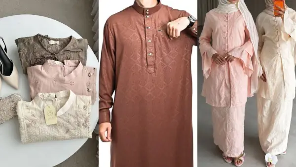 Tren Baju Lebaran 2026: Model, Warna, dan Gaya yang Sedang Populer (Sumber : X/@nostalgiacolif/@nurulrhmaa/@racunproduk00)