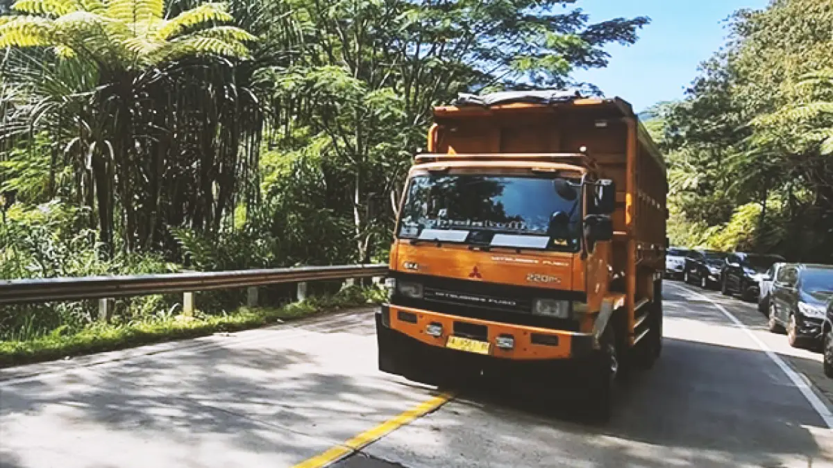 Jalanan Sukabumi Termasuk: Mudik Lebaran, Angkutan Barang Dibatasi Mulai 13 Maret 2026