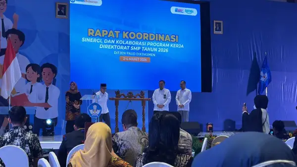 Pelaksanaan rakor Direktorat SD di Jakarta pada 24–27 Februari 2026. (Sumber: Istimewa)